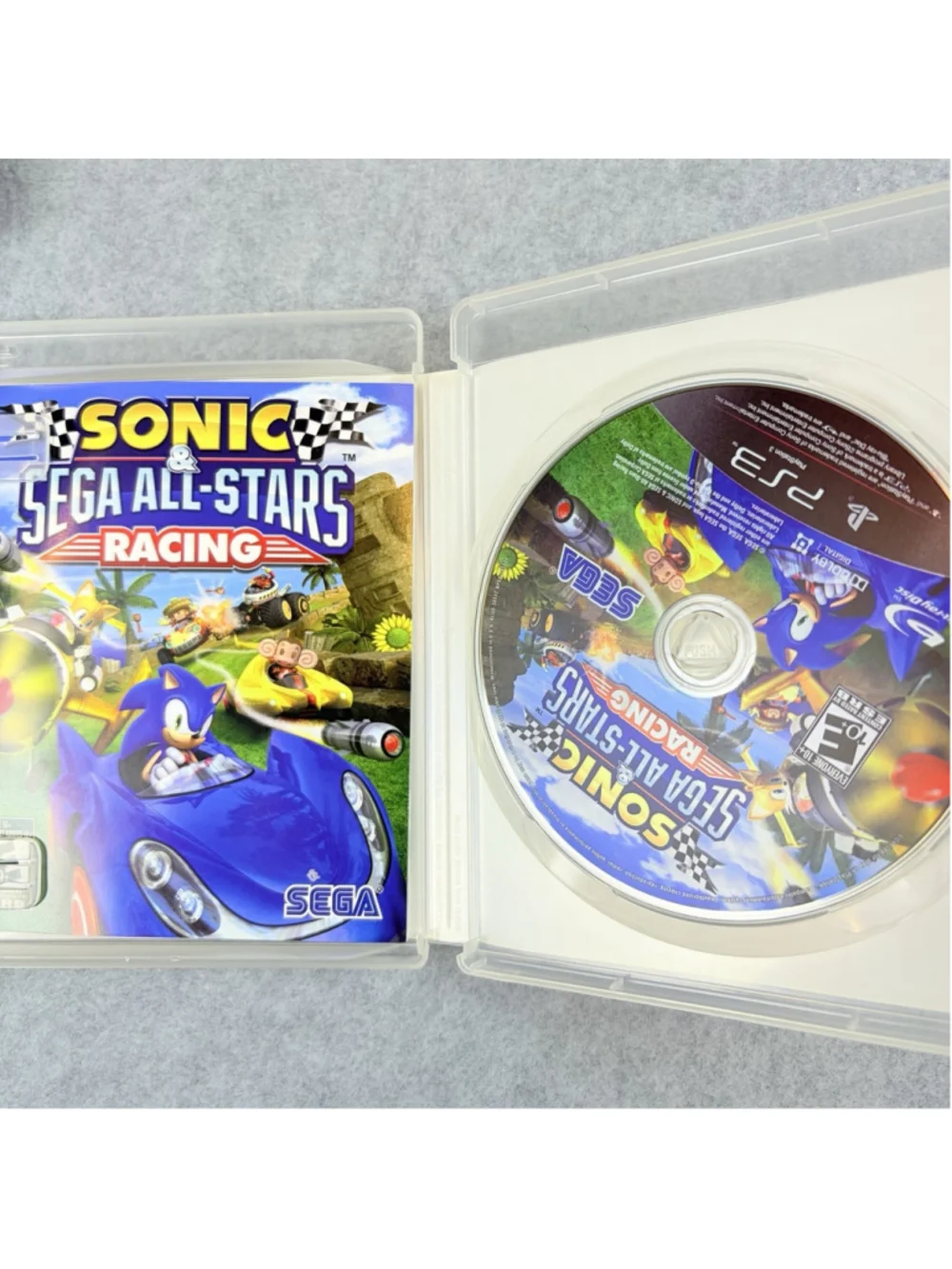 Sonic & Sega All-Stars Racing PlayStation 3 PS3 Complete in Box
